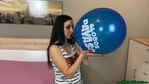 Blow2Pop blue 18inch *Globos Payaso*