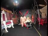 Virgin ass-and-pussy slave at the dominatrix studio! Will you be going home a virgin, too?