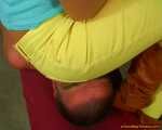 Sabrina's yellow jeans facecrush