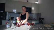 First session with Vali & friend
