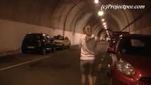 080010 Nikk Gets Caught Peeing In The Tunnel