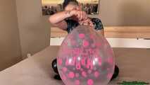 Blow2Pop clear Q16 happy birthday