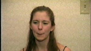 18 Yr OLD CHAIR, BALL & TOE-TIED, BLUE JEAN HEIDI (F1-15)