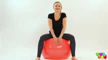 682 Gymnastikball spass mit Gabi Gold