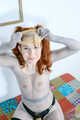 Kaira loves everything nylon (284 images)