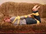 Selina first time in bondage