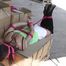 Susi hogtied on box 2/2