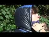Watch 3 Archive Videos with Julia enjoying Bondage in shiny nylon Downwear.