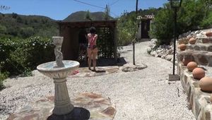 Milf Gigi in the garden of pain