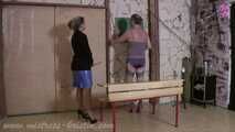 the #LadiesLingerieWearer on the school bench