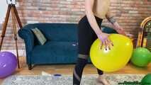hot sitpopping of U16 balloons