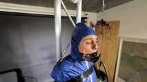 Ms Ungeniert tied and gagged in Rainwear