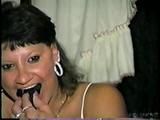 33 YEAR OLD AMERICAN INDIAN TRISH HAS PANTIES PULLED OFF & STUFFED IN HER MOUTH, DOES SELF MOUTH STUFFING, OTM GAGGED, TIED WITH ROPE & TIGHTLY HANDGAGGED (D61-3)