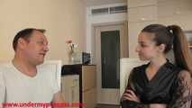 small titts and spit HD