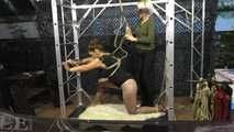 Bettine - tied and displayed in Public by Lena King
