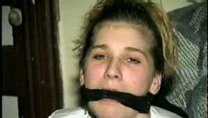 20 Yr OLD SINGLE MOM HOG-TIED ON THE FLOOR THEN TIED TO A CHAIR (D31-5)