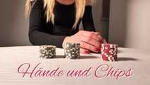 Hände und Chips
