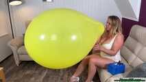 Blow2Pop-try yellow U25 with mouthpiece and nail2pop it