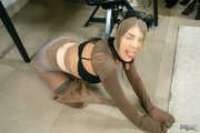Ally, the sexiest nylon cat ever (294 images)