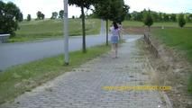 Jenny walks around