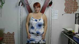 Belly spanking and tit torture