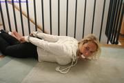 Gina+Tatjana hogtied