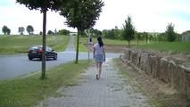 Jenny walks around