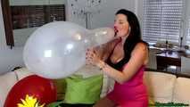 sexy busty Blow2Pop transparent Belbal 14"