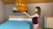 footpumping orange TT17 and throwing against the wall till it pops