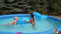 354 Cool off in the water!