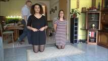 Kyra and Vanessa - tickle detector test Part 3 of  10