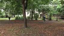 050033 Roxy Takes A Desperate Pee By The Apartment Building