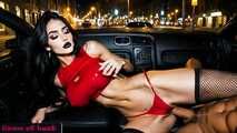 GoL Night public hard sex busty brunette slut