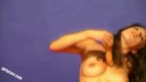 Kristina's glamour photo shoot ends differently than expected - 59 Min UNCUT