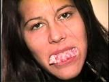26 YEAR OLD FASHION MODEL IS WRAP TAPE GAGGED, TAPE & ROPE BALL-TIED,  TOE-TIED AND FOOT TICKLED (D64-3)