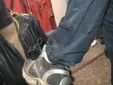 Turnschuh Sohle ablecken und NS verlieren Teil6