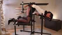 This turns a bench and chair into a versatile knee bench!