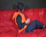 Get 3 Archive Videos with nice young women enjoying Bondage in shiny nylon Rainwear from 2008.