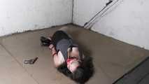 Kyra get photographed in a hogtie