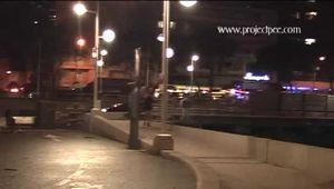 016151 Eve Takes Her Turn To Pee In Front Of The Harbour