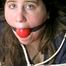 19 Yr OLD CRYSTAL IS MOUTH STUFFED, CLEAVE GAGGED, BAREFOOT, TOE TIED, MAKES RANSOM CALL & WRITES K1DNAP NOTE (D53-14)