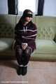 Jasmin roped on couch PICS