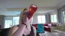 One classical Drinking Test with Tina