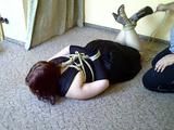 Sandra hogtied 4/4