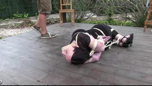 Tanya - First ever Supertight Hogtie
