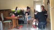 Lea, Saskia und Wendy - Die Bondageparty 2  Teil 3 von 5