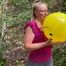 Blow2Pop huge BSA 17" *smiley* in the forest