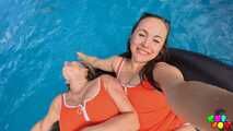 1320 Two girls, one pool