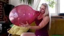Blow2Pop burgundy Belbal 14"