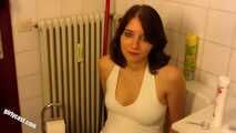 Teen Nele – First Blowjob on Camera (with a Surprise)